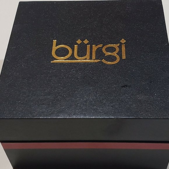 BURGI BUR095YG Gold-Tone Brass Mother of Pearl Dial Diamond Ladies Watch- $595 main image 4